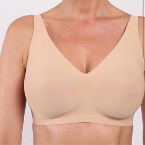 Knix Revolution Bra Size L+ 36D 36DD 36DDD Warm Sand